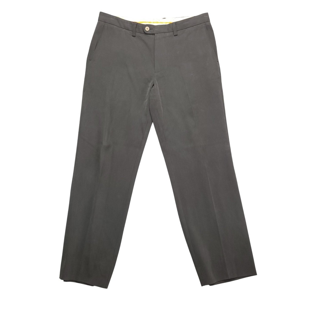 Tommy Bahama Pants Mens 33x29 Black Chino Rayon Blend Casual Straight Leg